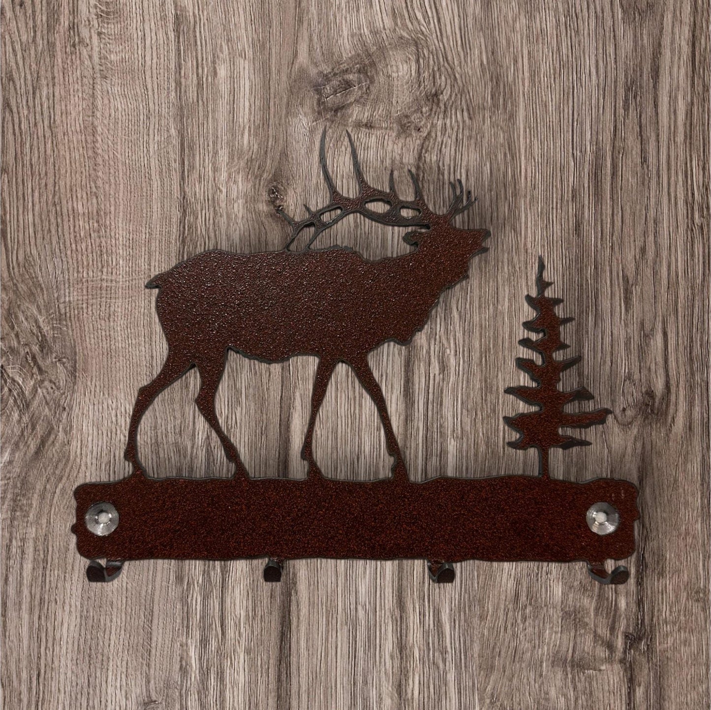 Key Hanger Elk Key Hanger Metal Wall Hook Elk Key Holder Elk Home Decor Gift Rustic Lodge Accent Elk Gift Idea Entry Way Key Organizer.