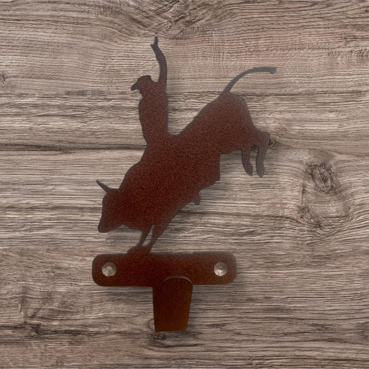 Hook Bucking Bull Wall Hook Cowboy Wall Art Metal bull Hook Back Pack Hook Coat Rack Cowboy Towel Hook Gift Nursery Laundry Hook Rustic