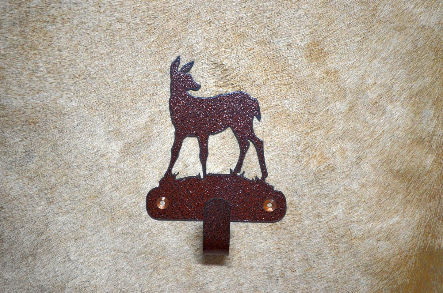 Hook Doe Wall Hook Deer Wall Art Metal Doe Hook Back Pack Hook Coat Rack Deer Towel Hook Gift Deer Nursery Laundry Hook Rustic Hunter Gift