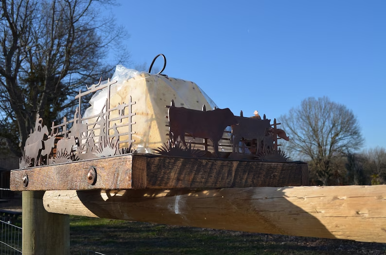 Chandelier Western Corral Rustic Light Cowboy Chandelier Barn Wood Metal Pendant Cattle Ranch Chandelier