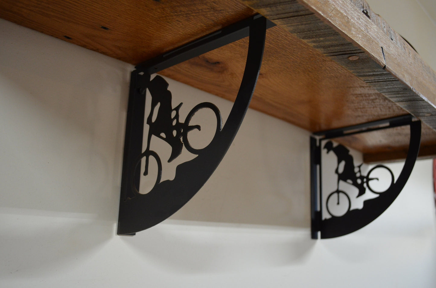 Bicycle Shelf Brackets Bike Metal Art Bicycle Decor Unique Shelf Bracket Gift Bike Decor Kids Room Office Accent Bicycle Cornice