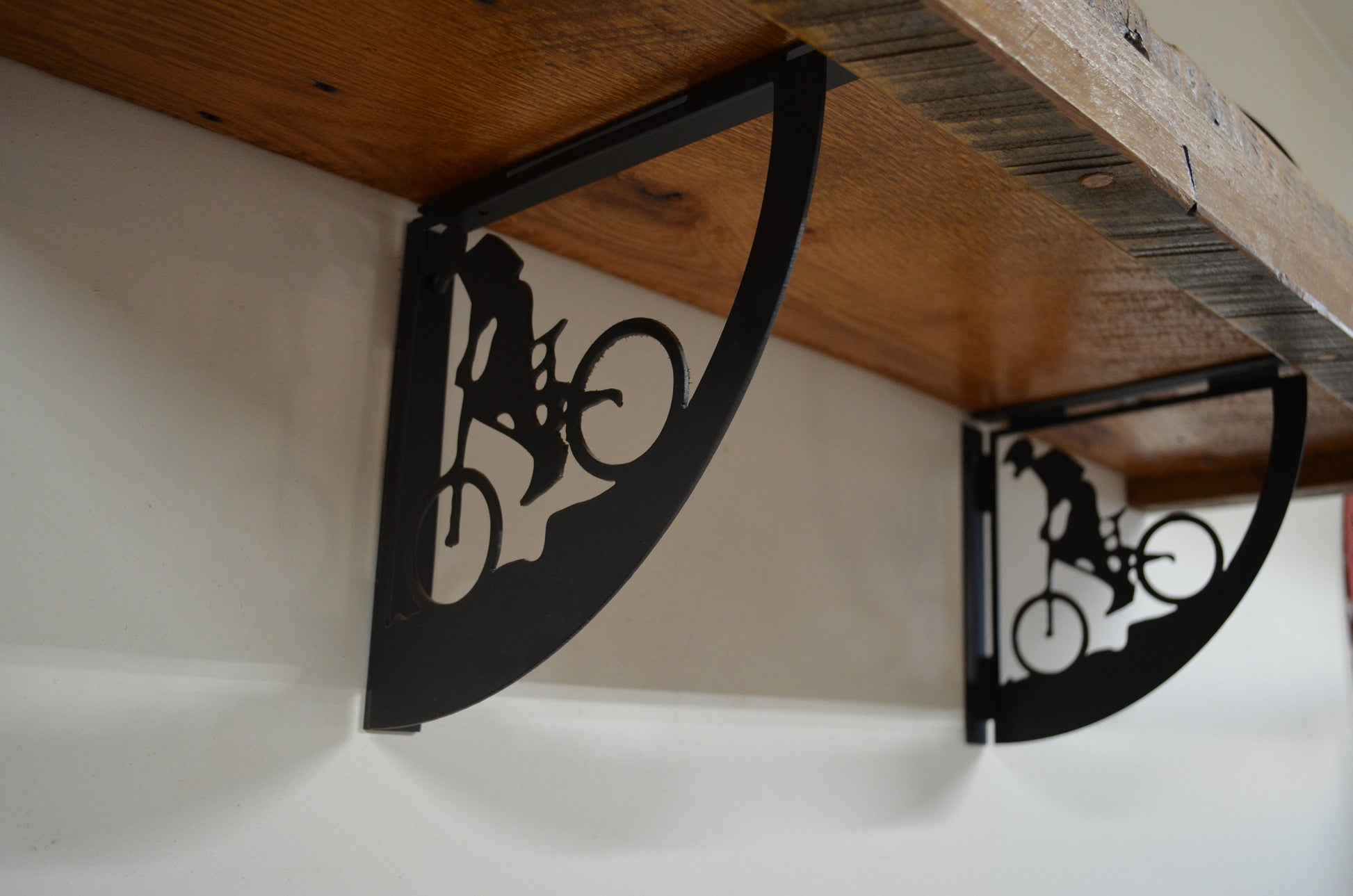 Bicycle Shelf Brackets Bike Metal Art Bicycle Decor Unique Shelf Bracket Gift Bike Decor Kids Room Office Accent Bicycle Cornice