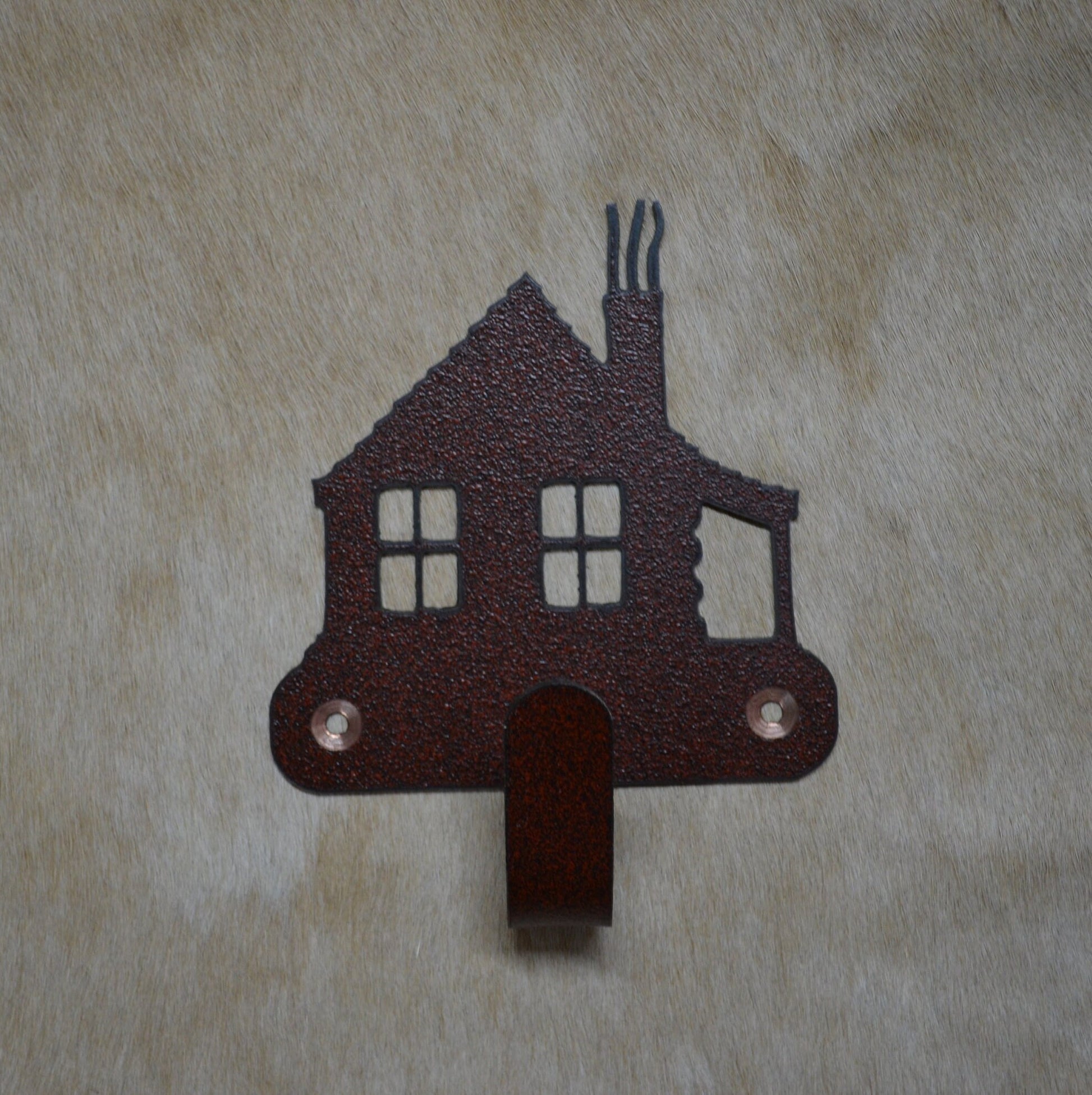 Robe Hook Cabin Wall Hook Cozy Wall Art Metal Lodge Hook Back Pack Hook Coat Rack Cabin Towel Hook Gift Nursery Laundry Hook Rustic House