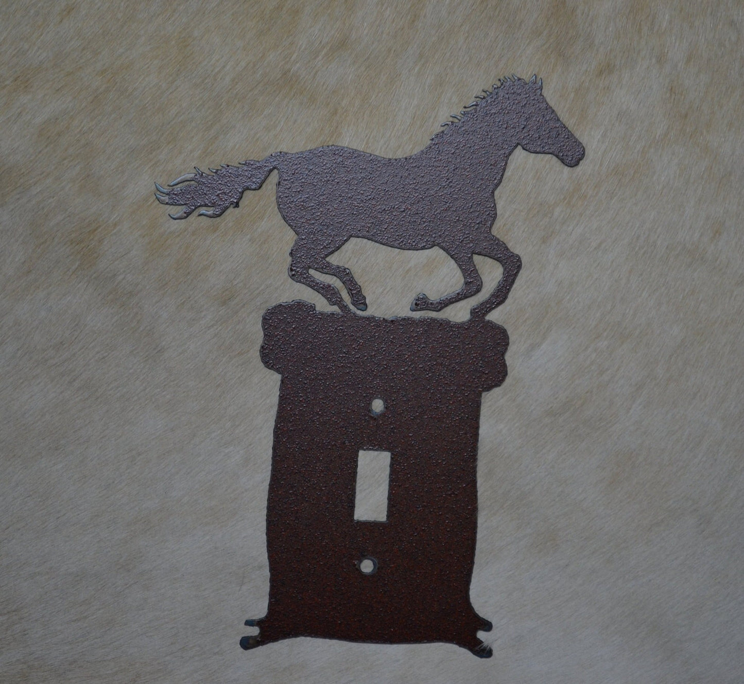 Running Horse Switch Cover All Configurations Available Horse Outlet Equestrian Gift Horse Cover Plate
