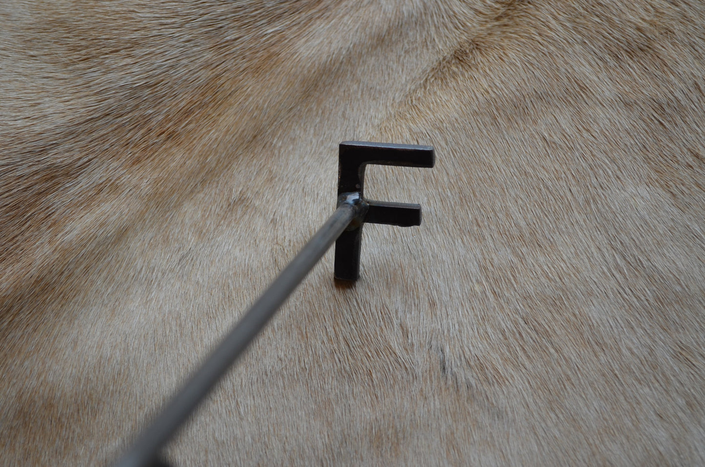 Branding Iron for Steak, Wood, Leather. Handmade Metal Branding Iron. Individual Letter 2" Steak brand, Grill Gift