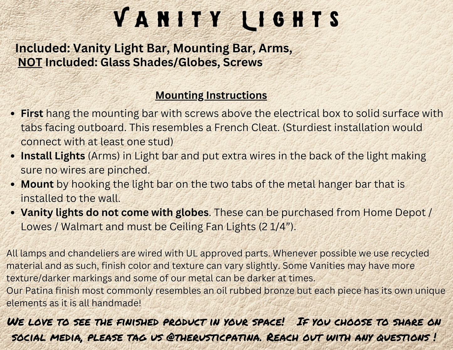 Western Bathroom Vanity