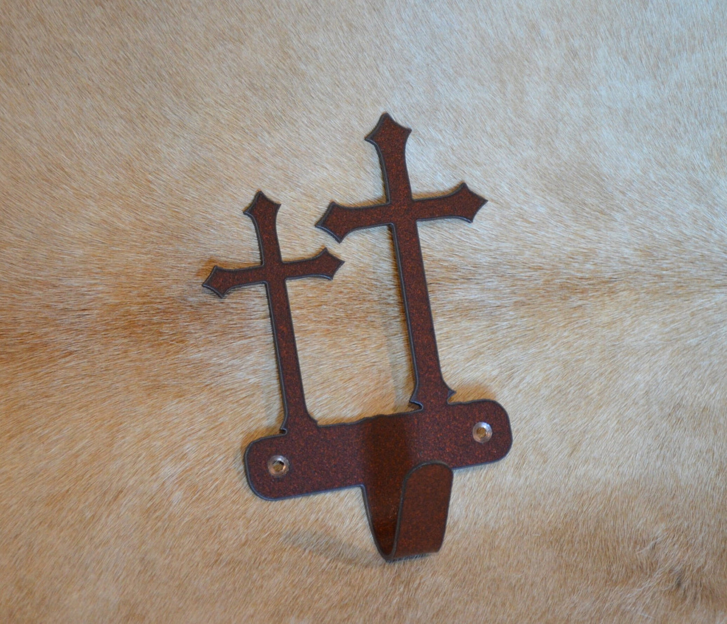 Hook Cross Wall Hook Christian Wall Art Metal Cross Hook Back Pack Hook Coat Rack Cross Towel Hook Gift Nursery Laundry Hook Rustic Cross