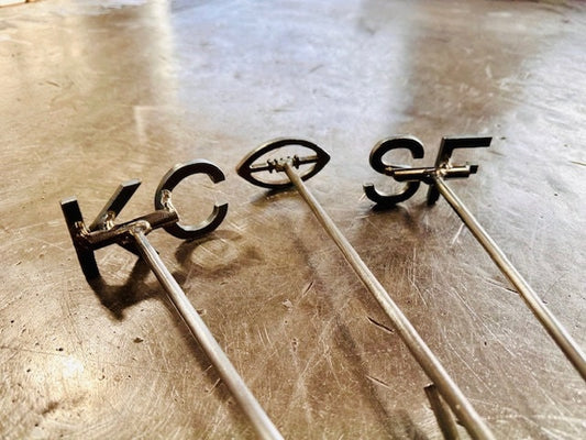 KC Steak Brand Kansas City Branding Iron Tailgate Steak Brands San Francisco Steak Brand Football Charcuterie Kansas City ORDER by TUESDAY