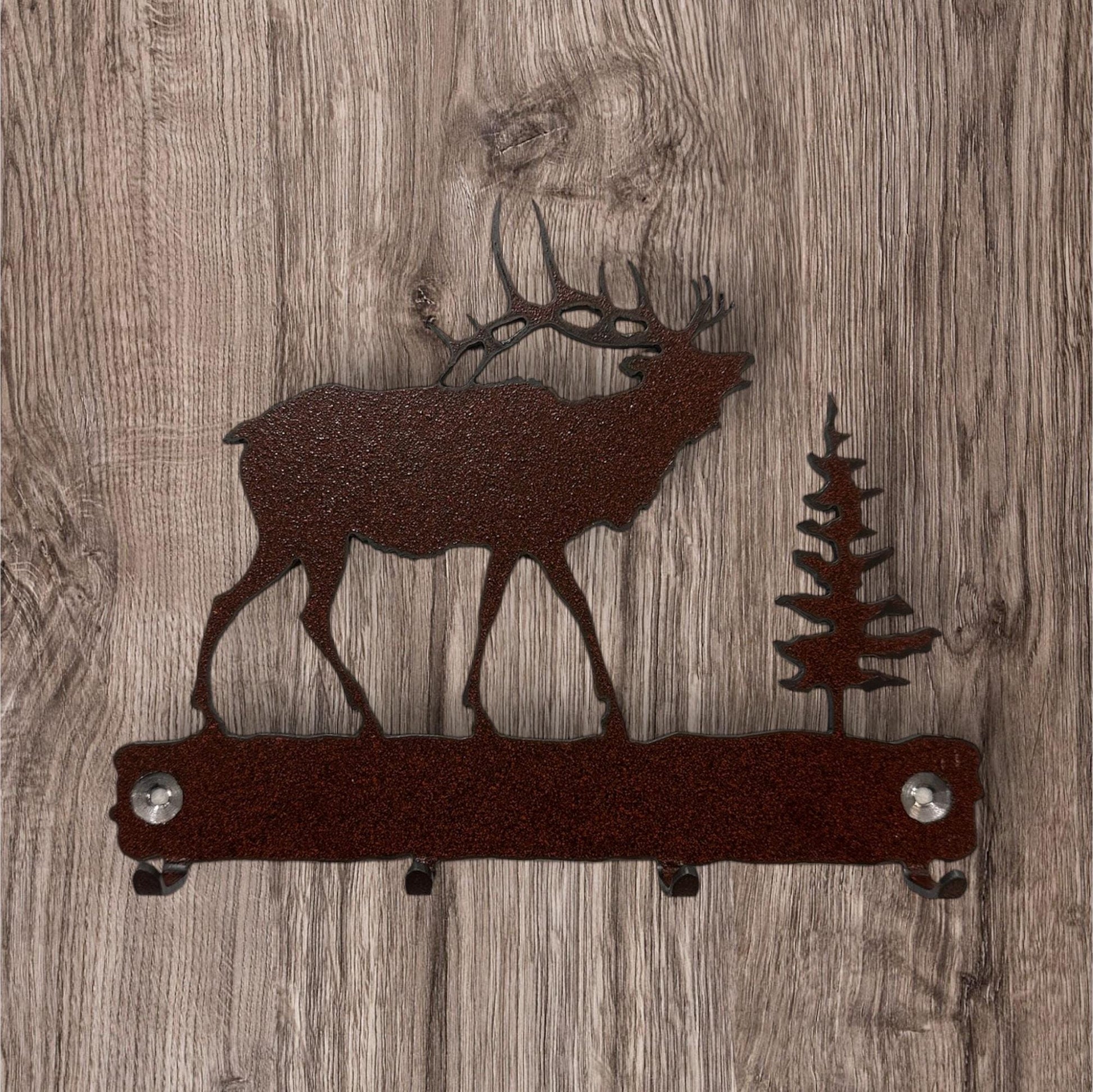 Key Hanger Elk Key Hanger Metal Wall Hook Elk Key Holder Elk Home Decor Gift Rustic Lodge Accent Elk Gift Idea Entry Way Key Organizer.