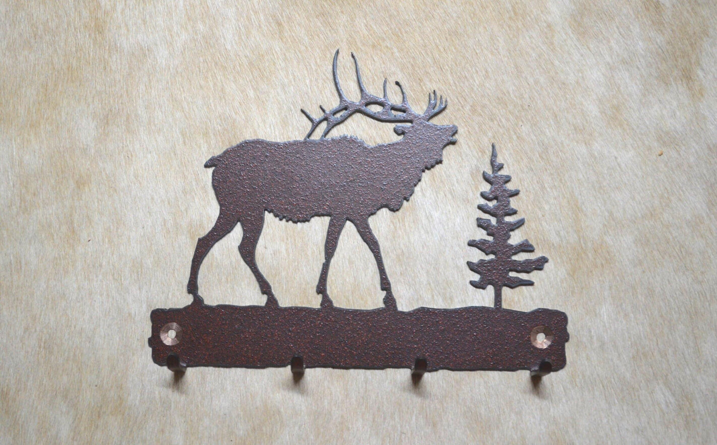 Key Hanger Elk Key Hanger Metal Wall Hook Elk Key Holder Elk Home Decor Gift Rustic Lodge Accent Elk Gift Idea Entry Way Key Organizer.