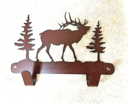 Elk Robe Hooks. Rustic Lodge Decor Elk Metal Wall Mounted Hooks Elk Towel Robe Hanger Elk Entryway Laundry Hooks Elk Gift