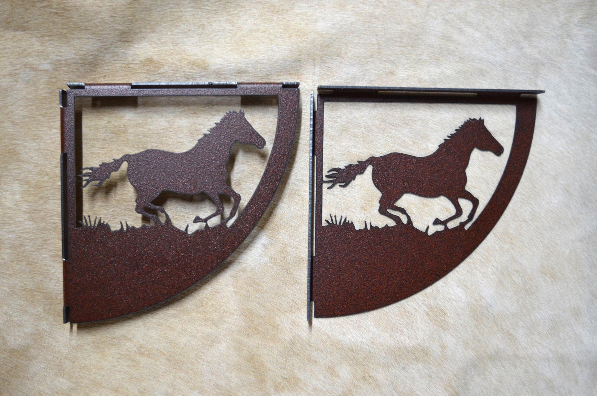 Shelf Bracket Running Horse Decor Metal Horse Art Equestrian Gift Horse Rider Gift Cornice Rustic Kids Horse Room Decor Gift