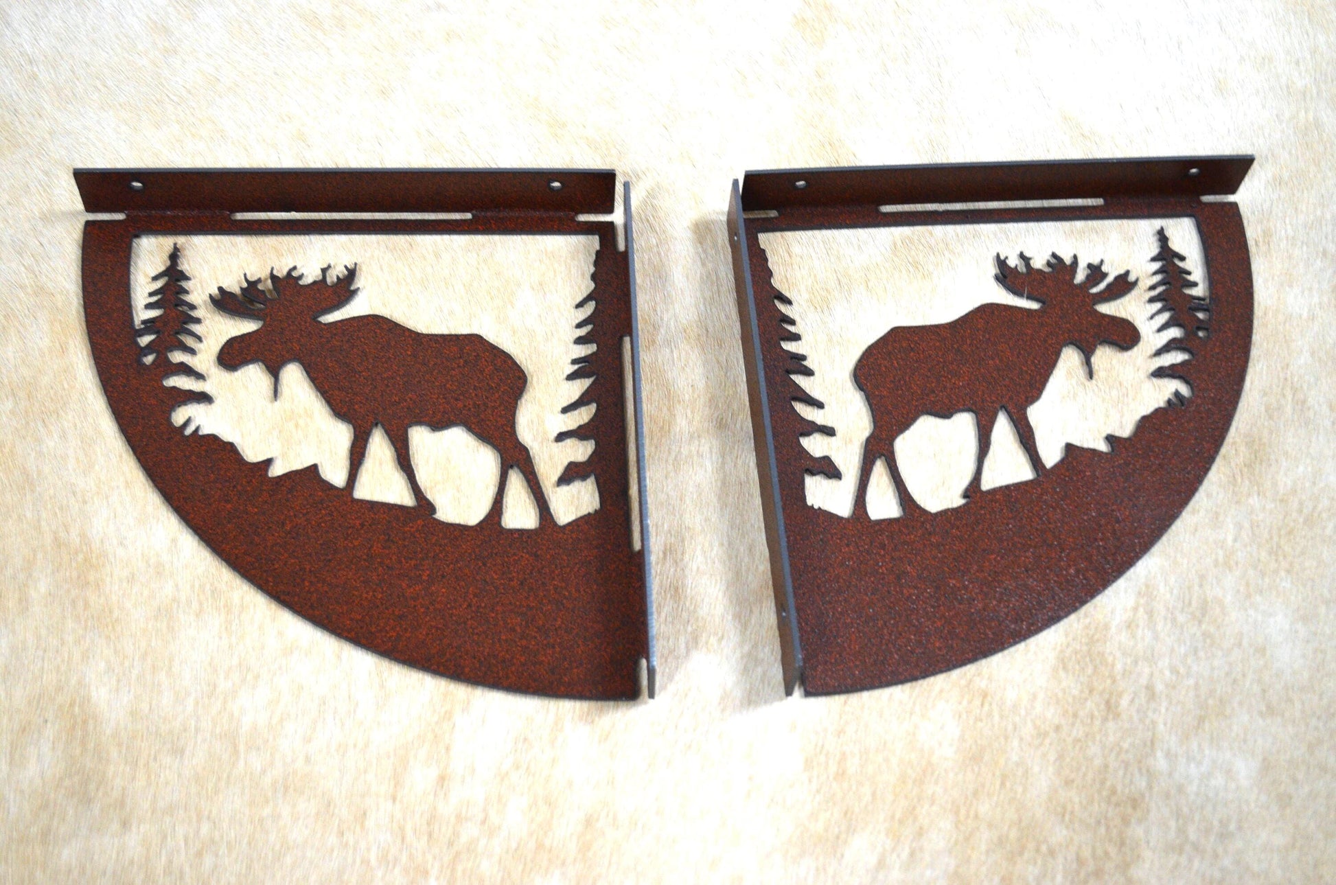 Shelf Bracket Moose Metal Art Rustic Moose Cornice Mountain Lodge Decor Moose Nursery Kids Decor Hunters Gift Rustic Den Moose Shelf Cornice