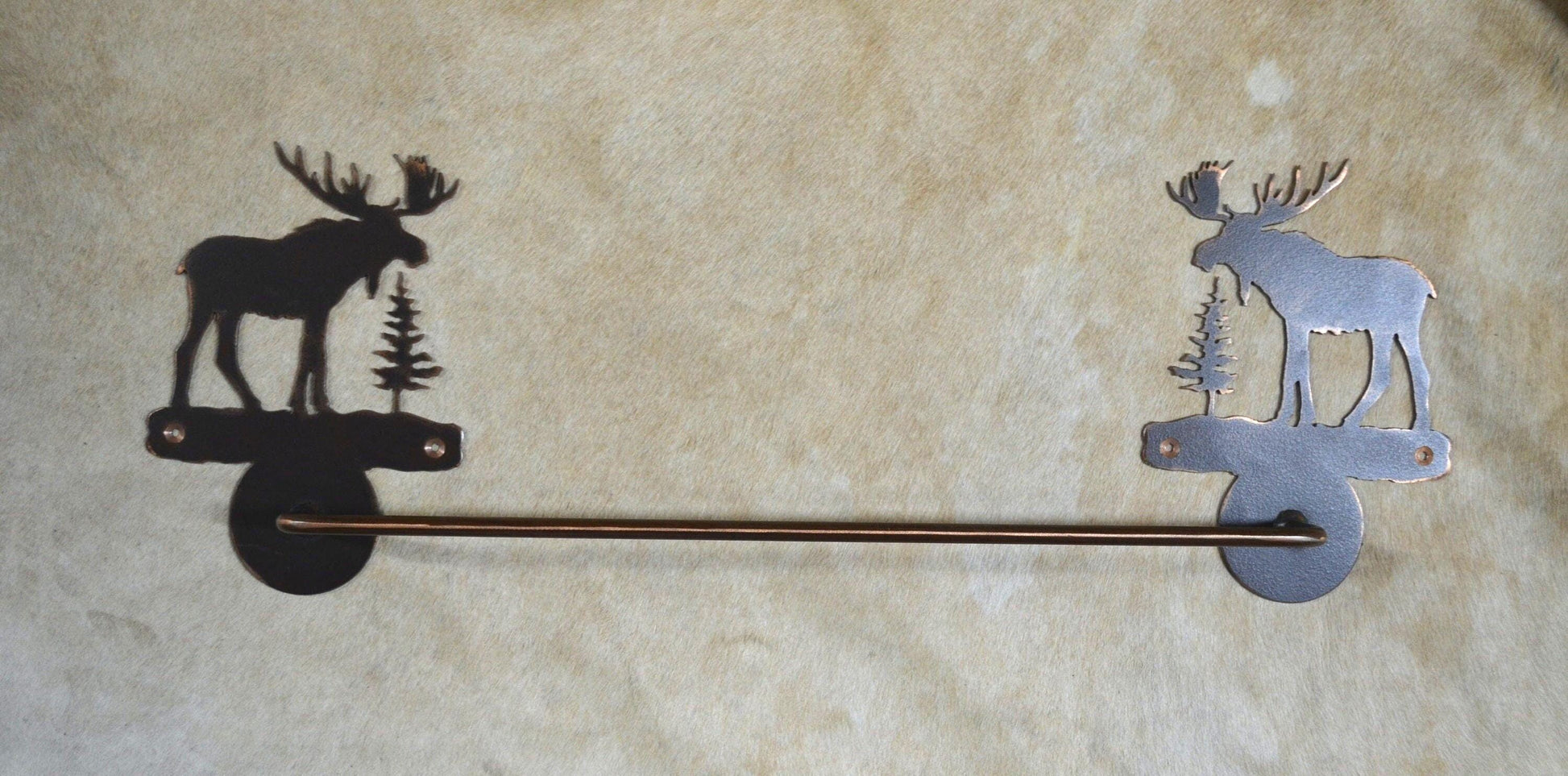 Towel Bar Moose Towel Bar Rustic Lodge bath Decor Gift Cozy Cabin Moose Gift Towel bar Lodge Bathroom Gift