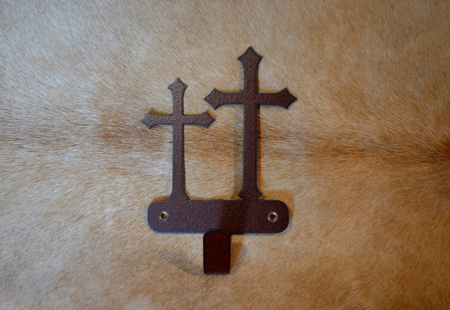 Hook Cross Wall Hook Christian Wall Art Metal Cross Hook Back Pack Hook Coat Rack Cross Towel Hook Gift Nursery Laundry Hook Rustic Cross