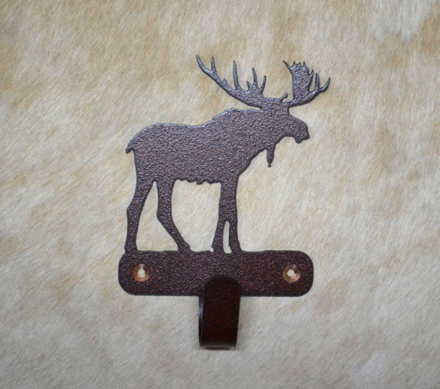Hook Moose Wall Hook Art Metal Moose Hook Back Pack Hook Coat Rack Moose Towel Hook Gift Mountain Lodge Nursery Moose Laundry Hook Rustic