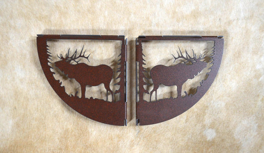 SET of 3 Shelf Brackets ANY STYLE Shelf Brackets Bear Moose Deer Elk Gift Metal Shelf Bracket Set Rustic Lodge Decor Gift Cornice