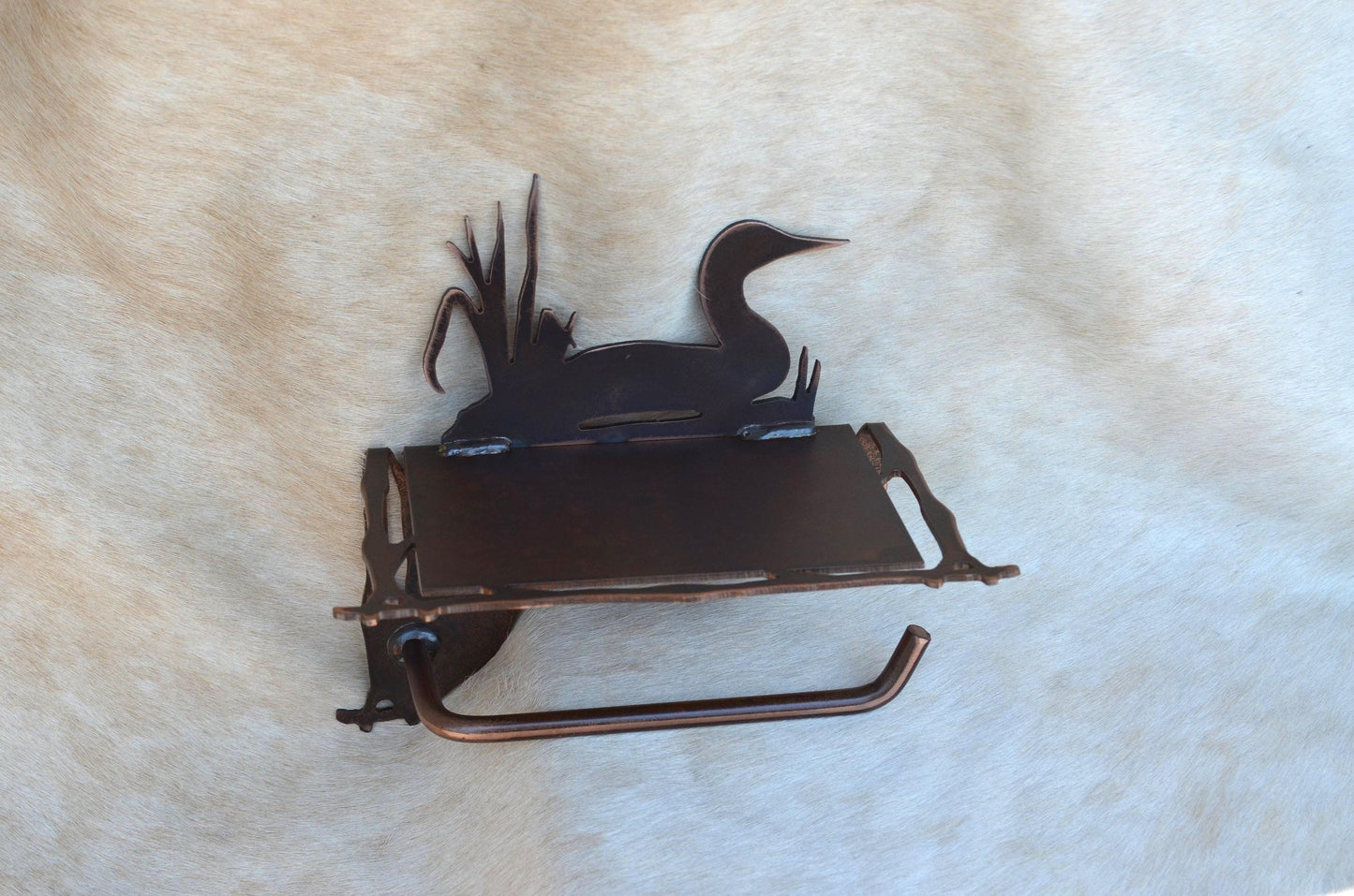 TP Holder With Shelf In Any of Our Styles Bear Elk Tree Duck Moose Toilet Paper Holder Shelf for Phone Rustic Bath Decor Gift