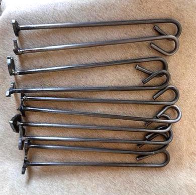 MINI Branding Iron: Handmade Metal Brand for Leather, Wood, and Steak Sizes in description below, Hat Brands, Small Stamp brands