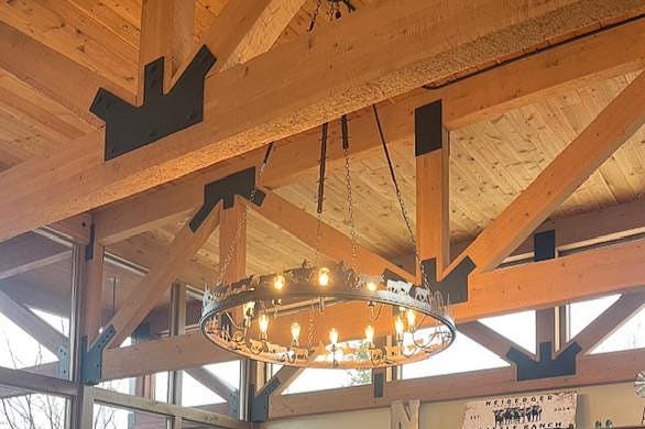 Large Western Chandelier: 60 Inch Handmade Metal Ring Lighting with Cowboy Cattle Drive Scene Sheepskin Shades Available but Not Pictured