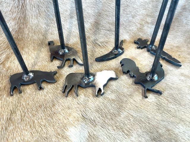Branding Iron Gift Steak Brands Grill Gift Characters Animals 2" Branding Iron Grill Gift Dad Gift for Him Brand Ceremony Anniversary Gift