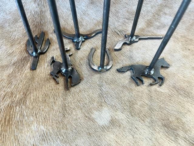 Branding Iron Gift Steak Brands Grill Gift Characters Animals 2" Branding Iron Grill Gift Dad Gift for Him Brand Ceremony Anniversary Gift