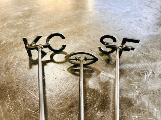 KC Steak Brand Kansas City Branding Iron Tailgate Steak Brands San Francisco Steak Brand Football Charcuterie Kansas City ORDER by TUESDAY